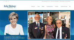 Desktop Screenshot of juliebishop.com.au